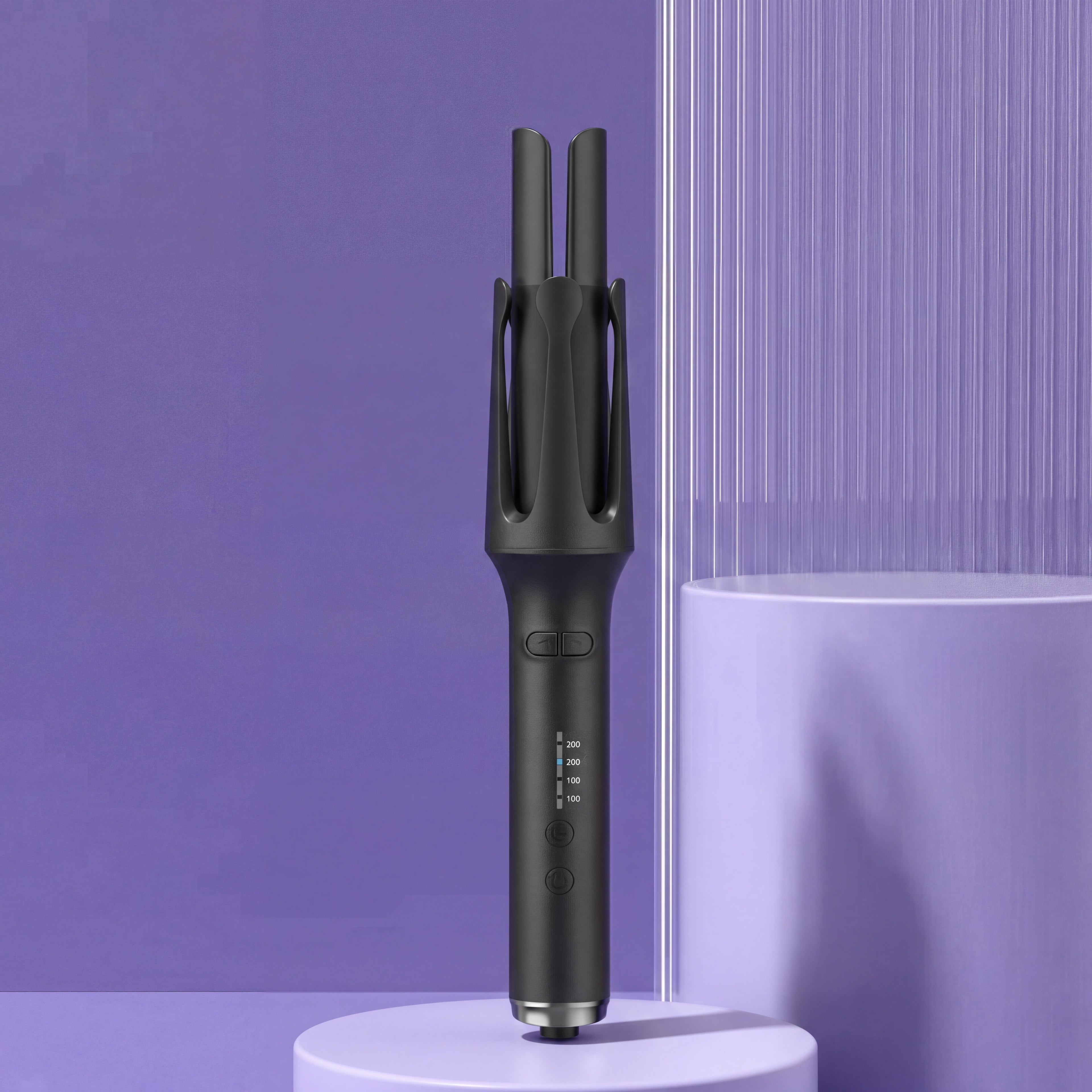 2 in 1 Automatic Hair Curler - 32mm Automatic Rotating Ceramic Curler - Professional Wand Curler