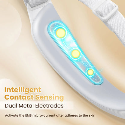 Electric V Face Lifting Beauty Device - 6 Modes 8 Levels EMS Micro - Firming Facial Massager Double Chin Removal Skin Care