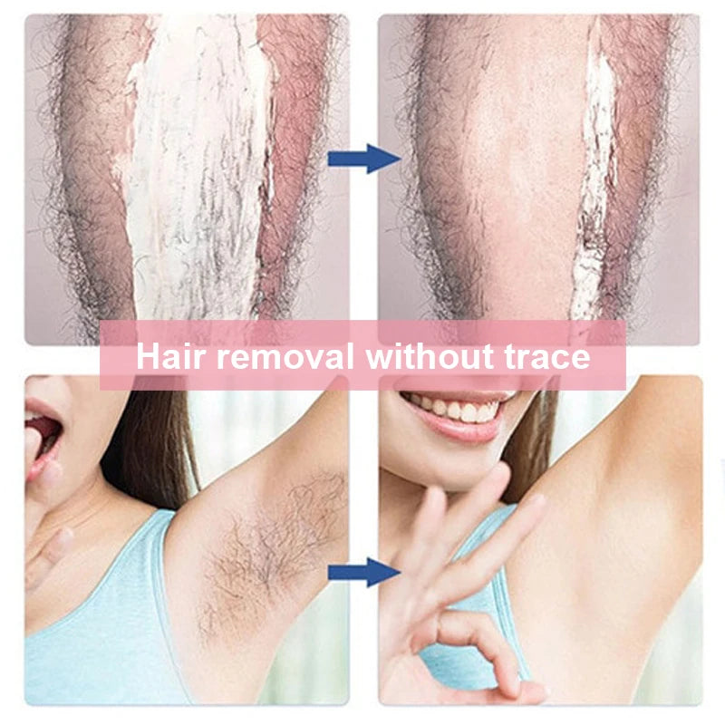 Crystal Hair Eraser for Men And Women - Nano Glass Painless Exfoliation - Reusable And Waterproof Hair Removal Tool for Smoothing Back, Arms, Legs