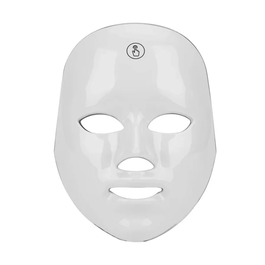 Rechargeable - 7-color - LED Face Mask Facial Care Tool
