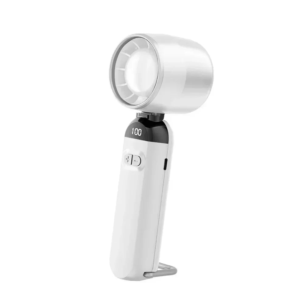 Foldable Handheld Lashes Fan - Small USB Charging Fan - Dedicated Dryer for Women Lashes